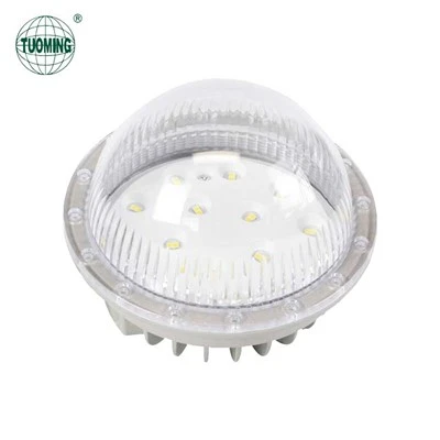 Explosionsgeschützte LED-Lampe mit Kuppelabdeckung